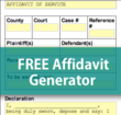 Free Affidavit Generator Released by ServeNow.com